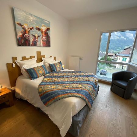 Appartement Au Pied Du Mont-Blanc 2! ซาล็องช์ ภายนอก รูปภาพ