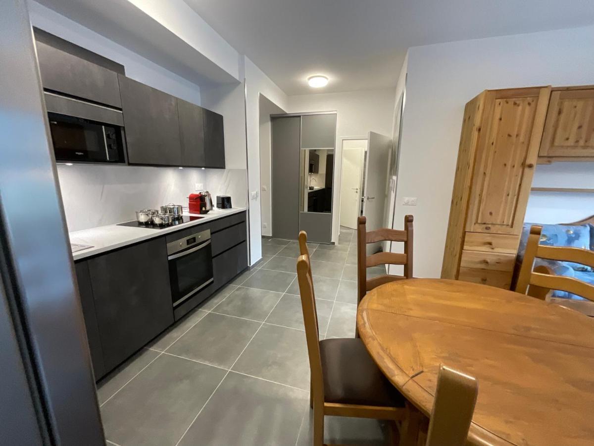Appartement Au Pied Du Mont-Blanc 2! ซาล็องช์ ภายนอก รูปภาพ