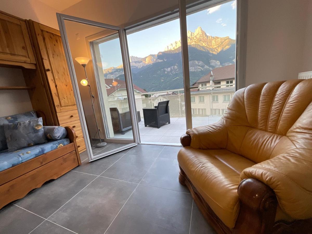 Appartement Au Pied Du Mont-Blanc 2! ซาล็องช์ ภายนอก รูปภาพ